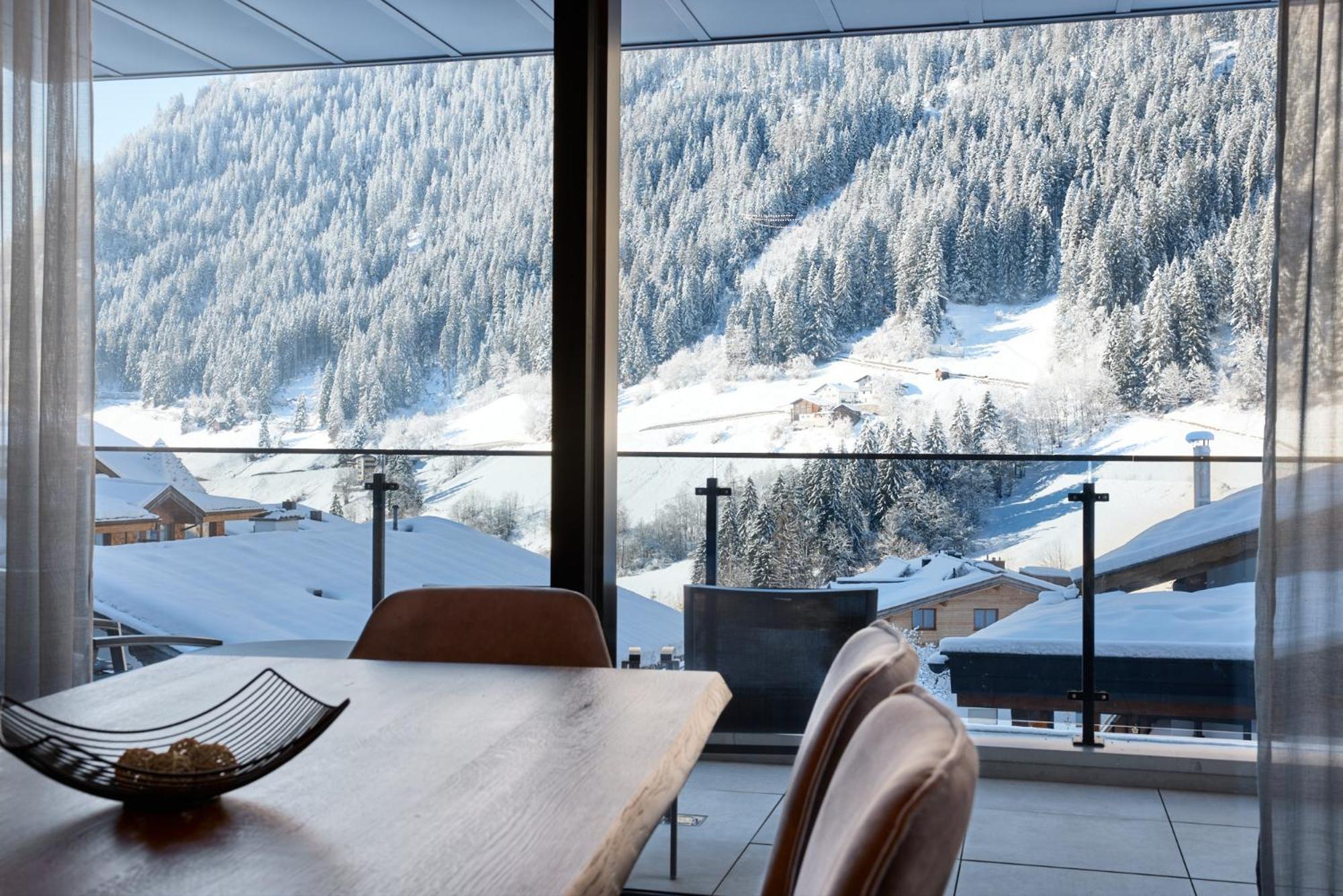 Das Luxurioese Chalet-Apartment In Der Residenz Silvretta - Inklusive Silvretta Card Premium See Exterior photo